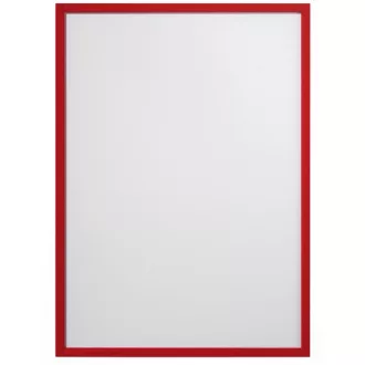 Infókeret A3, mágneses ITSA3M 01 Franken piros