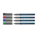 Alkoholos marker OHP 0,4mm tűhegyű Schneider Maxx 220 S 4 klf. szín
