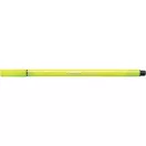 Rostirón, filctoll 1mm, STABILO Pen 68 neon sárga