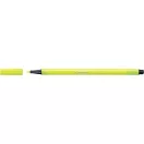 Rostirón, filctoll 1mm, STABILO Pen 68 neon sárga
