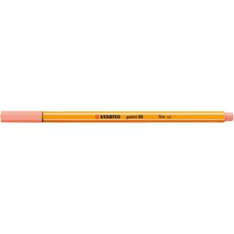 Rostirón, tűfilc 0,4mm, STABILO Point 88 barack
