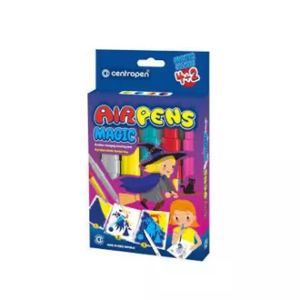   Filctoll fújós készlet Centropen AIRPENS 1549 Magic 5+1 klf. szín