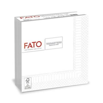   Szalvéta 2 rétegű 33 x 33 cm 50 lap/cs Fato fehér_82625002