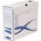 Archiváló doboz A4+, 100mm, Fellowes® Bankers Box Basic, 10 db/csomag, kék-fehér