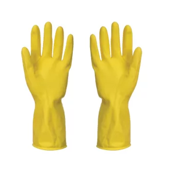 Gumikesztyű L háztartási pár Safety First sárga