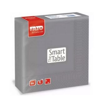  Szalvéta 2 rétegű 33 x 33 cm 50 lap/cs Fato Smart Table szürke_82623700