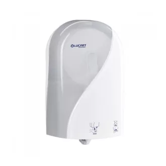   Adagoló toalettpapírhoz műanyag Identity Autocut Toilet Cardboard Core 2.0 Lucart_892991 fehér