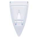 Akasztó öntapadós műanyag 0,2 kg teherbírású 5 darab/bliszter Tesa Powerstrips átlátszó