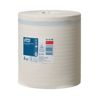   Kéztörlő 2 rétegű tekercses átmérő 20 cm 160 m/tekercs 6 tekercs/karton M2 Universal Tork_121206 fehér