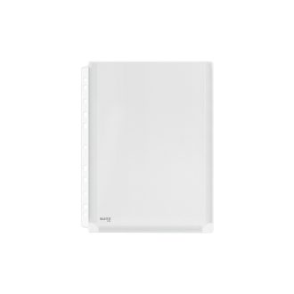   Genotherm lefűzhető, A4, 170 micron jumbo katalógustartó Leitz 10 db/csomag,