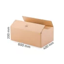 Kartondoboz 600 x 400 x 200 mm 3 rétegű