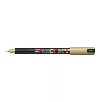 Dekormarker 0,7-1mm, Uni, Posca PC-1MR arany