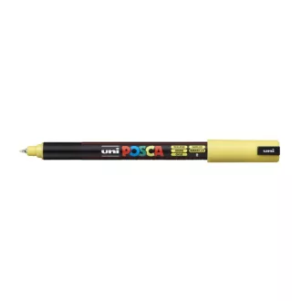 Dekormarker 0,7-1mm, Uni, Posca PC-1MR sárga