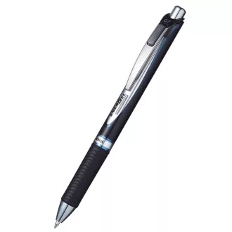   Golyóstoll nyomógombos 0,35mm, dokumentum toll BLP77 EnerGel Pentel, írásszín kék