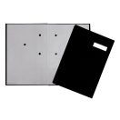 Aláírókönyv, 20lap, A4 Pagna 24191 vászon borító fekete