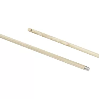 Felmosónyél / partvis nyél fa 140 cm fém menetes véggel