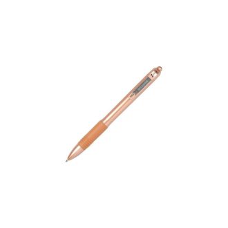   Golyóstoll 1mm, rose gold test, Zebra Z-grip Smooth, írásszínkék