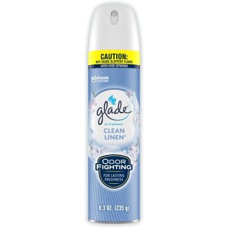   Légfrissítő aerosol 300 ml Glade® Pure Clean Linen Friss szellő