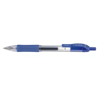   Zseléstoll 0,5mm, kék test, Zebra Sarasa Retractable, írásszín kék