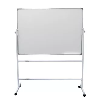   Fehértábla forgatható kétoldalas mágneses 90x120cm, Bluering®