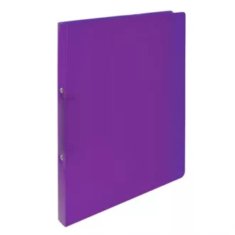   Gyűrűskönyv A4, 2 gyűrűs 2cm gerinc PP, Karton P+P Opaline lila