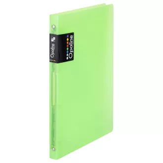   Gyűrűskönyv A4, 4 gyűrűs 2cm gerinc PP, Karton P+P Opaline zöld