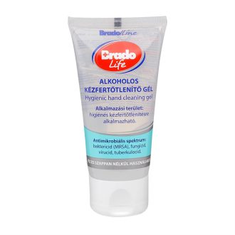 Kéz- és bőrfertőtlenítő gél tubusos 50 ml Bradolife