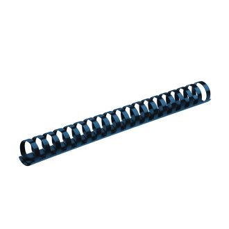  Spirál, műanyag, 16mm, 101-120lap, 100 db/doboz, Fellowes® kék