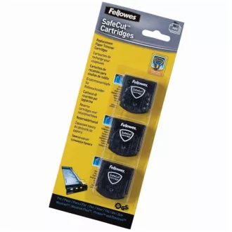   Vágókés görgős vágógépekhez, hullámos vágás, perforálás, hajtott vágás, Fellowes® 3 db/csomag,