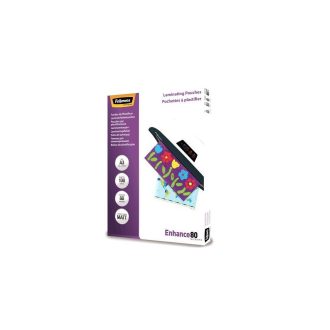   Lamináló fólia, A3, 80 mikron, matt, 100 db/doboz, Fellowes®