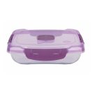 Ételtároló doboz 0,7 literes csatos és szelepes mikrós-fagyasztós_lányos színek