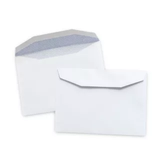   Boríték LC/5 enyvezett bélésnyomot 162x229mm Bluering® fehér