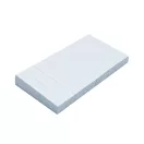 Pincértömb vonalas újrahasznosított 14x7,2x1,5 cm, ragasztott Bluering®