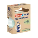 Ragasztószalag 19mmx10m irodai átlátszó újrahasznosított Tesa Eco & Crystal