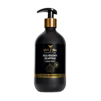   Folyékony szappan pumpás 500 ml allergén illatmentes WELL2you