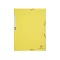 Gumis mappa karton  prespán A/4 Exacompta citromsárga