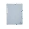 Gumis mappa karton  prespán A/4 Exacompta világosszürke