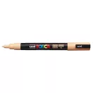 Dekormarker 0,9-1,3mm, Uni Posca PC-3M világos narancs