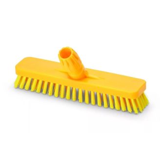   Súrolókefe fej műanyag 30 cm széles nyelezhető 0,75 mm Aricasa/Igeax sárga_1016YT