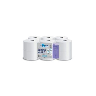   Toalettpapír 2 rétegű közületi átmérő: 20 cm 100% cellulóz 150 m/tekercs 12 tekercs/csomag Jumbo Super Mini_Paperdi