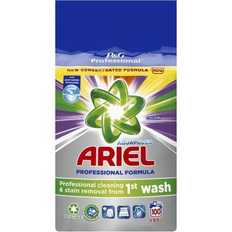   Mosópor 5,5 kg (100 mosás) színes ruhákhoz Ariel Professional Color