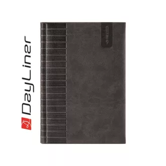   Tárgyalási napló Tucson B5 napló, fehér lapokkal fekete Dayliner