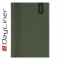 Tárgyalási napló Tucson B5 napló, fehér lapokkal zöld Dayliner