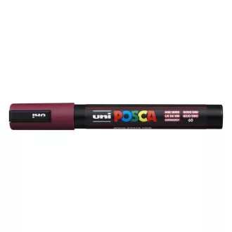 Dekormarker 1,8-2,5mm, Uni Posca PC-5M vörösbor