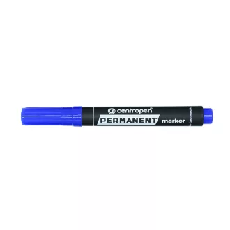   Alkoholos marker 1-4,6mm, vágott hegyű, Centropen 8576 kék