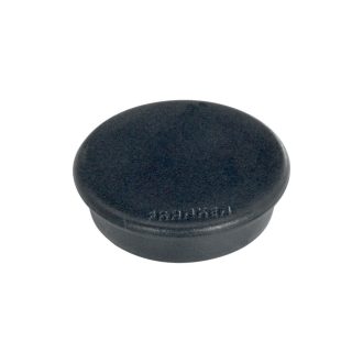 Mágnes 24mm, erősség: 300 g. Franken 10 db/csomag, fekete