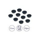 Mágnes 32mm, erősség: 800 g. HM30 10 Franken 10 db/csomag,fekete