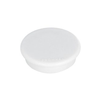   Mágnes 38mm, erősség: 2500 g. Franken 10 db/csomag, fehér