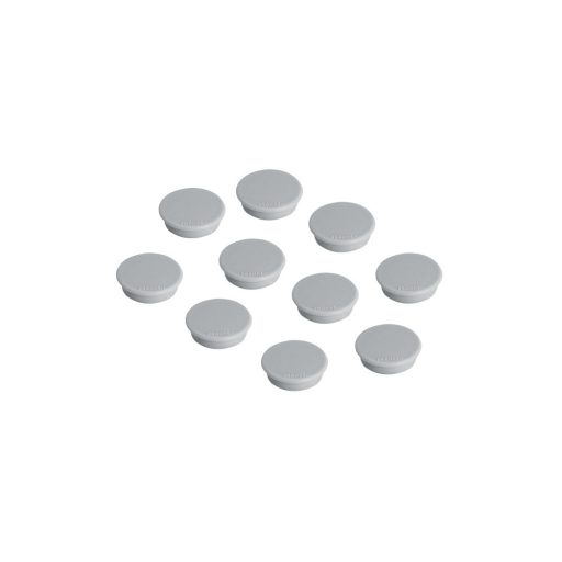 Mágnes 38mm, erősség: 2500 g. Franken 10 db/csomag, szürke