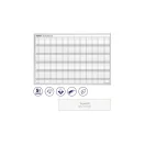 Éves tervezőtábla, mágneses, 12 hónap 90 x 60cm,  JK703 Franken